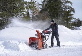 Effektiv bruk av snøfreser